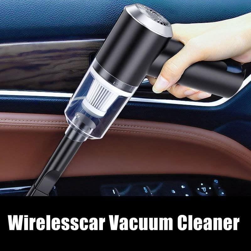 2 in 1 Vacuum Cleaner-Handheld Vacuum Car Cleaner Air Duster Wireless Rechargeable Home